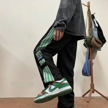 Mens Streetwear Pants Casual Ankle Length Couple Harem Trousers Hip Hop Harajuku Sweatpants aidase-shop